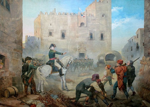 El general ODonnell derrota les tropes franceses del general Schwartz el 14 de setembre de 1810