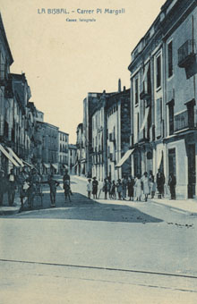 Carrer Pi Margall. 1910