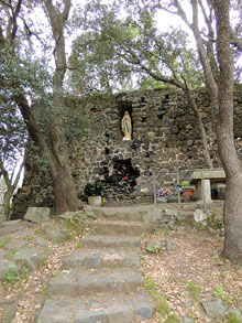 Oratori a la Mare de D&eacute;u de Lorda a l'ermita de Sant Maurici