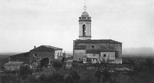 Vista general de Santa Seclina. Ca. 1900