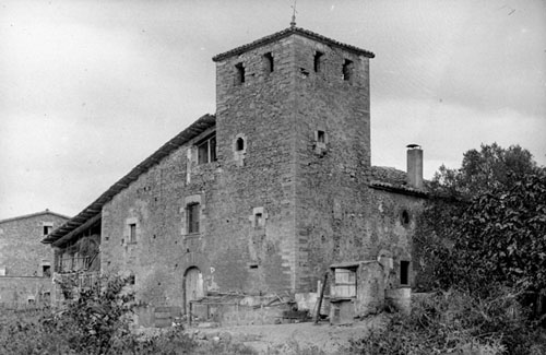 Mas La Torre de Pujals dels Cavallers a Cornell&agrave; del Terri. 1918
