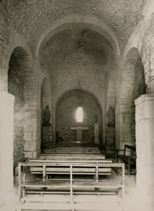 Església de Santa Maria d'Ermedàs. 1970