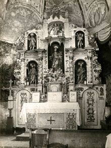Retaule de l'església de Santa Magdalena de Vilajoan. 1925