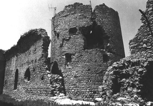 Torre del castell de Llers. 1988