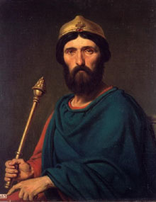 El rei de França Lluís IV, anomenat el d'Ultramar (921-954)