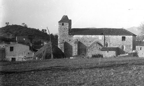 Esgl&eacute;sia de Sant Pere de Vilarnadal. 1925