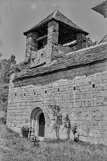 Esgl&eacute;sia de Sant Sadurn&iacute; de Fustany&agrave;. 1976