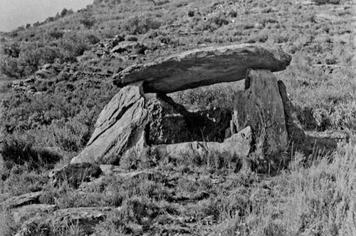 Dolmen de la Taula dels Lladres. 1925