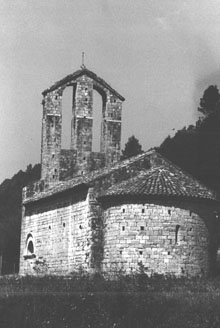 Església de Santa Maria de Palau. 1988