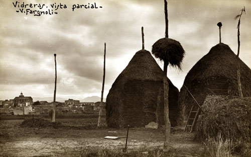 Vista de la població de Vidreres. 1911